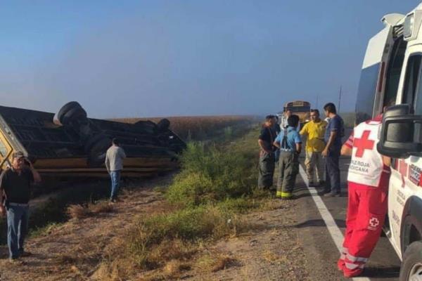 Jornaleros accidentados en camionazo de Navolato están dados de alta: Salud