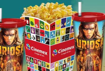 Así son los vasos promocionales de «Furiosa» de Cinemex