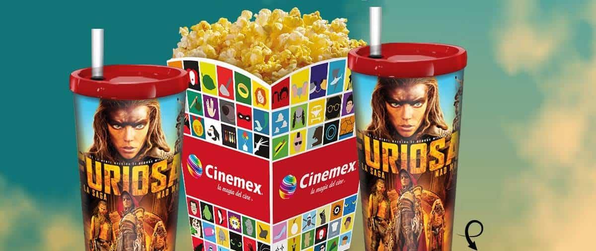 Así son los vasos promocionales de «Furiosa» de Cinemex