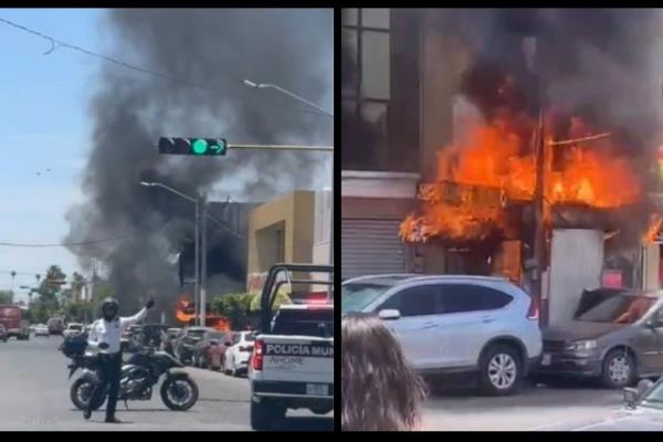 Se incendian los «Hot Dogs Venecia», los más famosos de Los Mochis