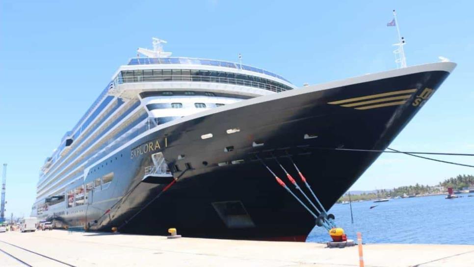 Mazatlán recibe por primera vez al lujoso crucero Explora I 