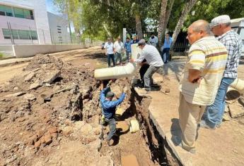 Por fallas en tuberías, El Fuerte se queda sin agua por más de 24 horas