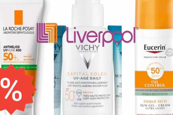 Los protectores solares que Liverpool remata para combatir la temporada de calor