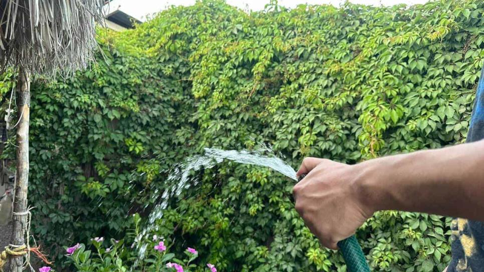 Colonias del sur de Culiacán recuperan el agua durante esta mañana