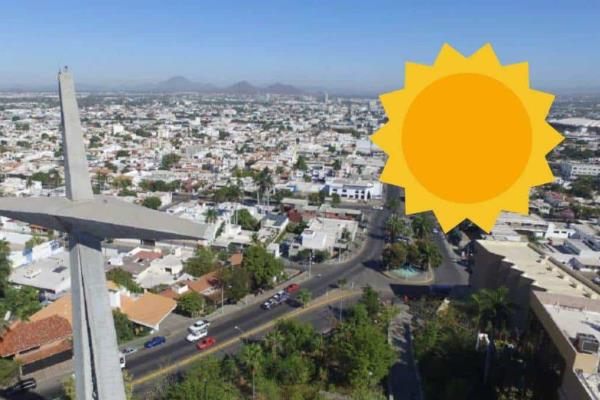 Día soleado y caluroso para Culiacán este miércoles, 22 de mayo