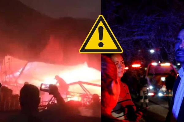 ¿Qué fue lo que provocó la caída del escenario en el evento de Álvarez Máynez?