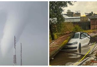 Tornado en Toluca deja dos personas sin vida