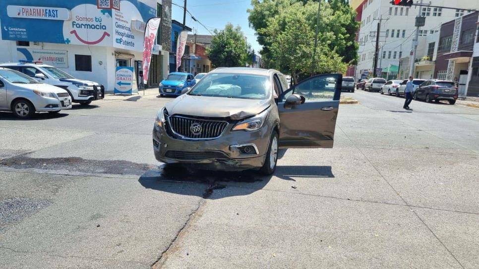 Carambola en Culiacán deja a una mujer mayor lesionada