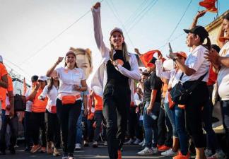 Mariana Rodríguez llama a cancelar el cierre de campaña de Movimiento Ciudadano