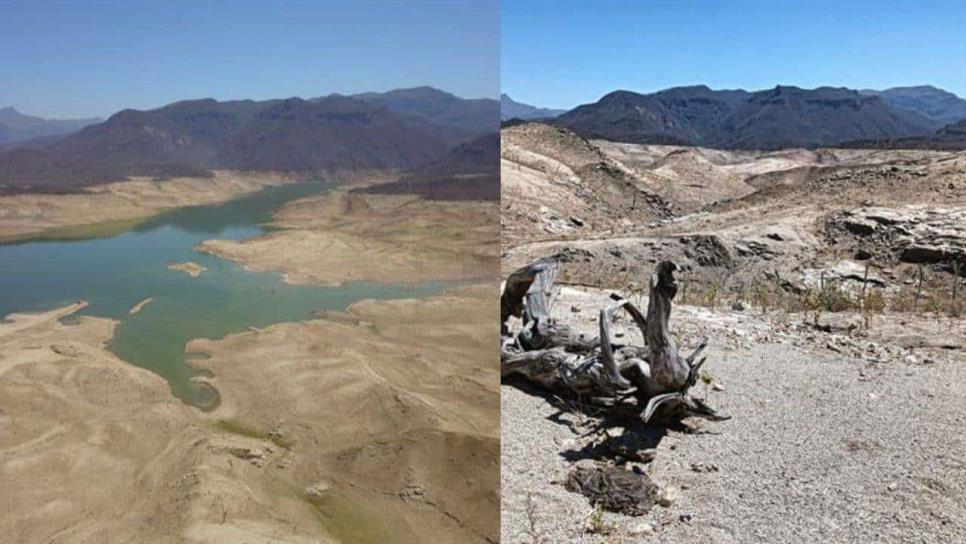 ¿Cómo llegar al «último charco» de la Presa Huites? Choix sucumbe ante la sequía