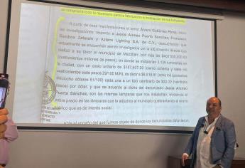 Avanza juicio de Ayuntamiento vs Azteca Lighting, «me salen debiendo», afirma empresario 