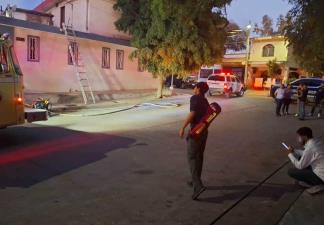 Se incendia un estudio de grabación en Culiacán