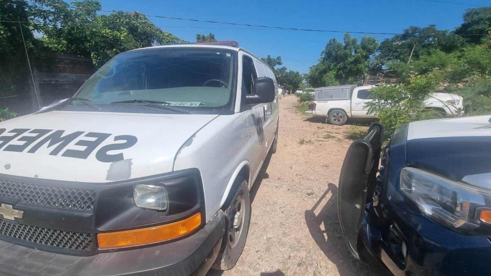 Encuentran a un joven ejecutado a balazos en la sindicatura de Sanalona