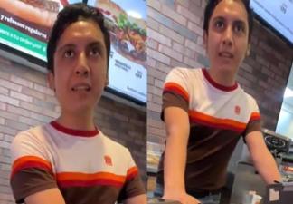 Gerente de Burger King llama «muerto de hambre» a cliente y se vuelve viral