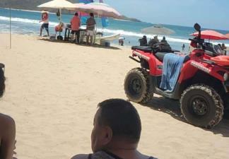 Salvavidas de Mazatlán rescatan a siete personas de morir ahogados 