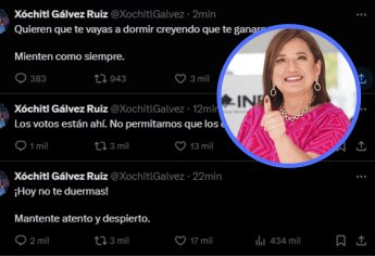 Xóchitl Gálvez llama a no dormir y esperar resultados