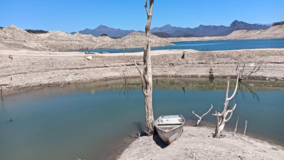 Esta presa de Sinaloa está entre las más grandes de todo México y tiene niveles críticos por la sequía 