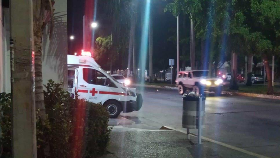 Un hombre herido de bala ingresa a la Cruz Roja en el sector Centro de Culiacán Un hombre herido de bala ingresa a la Cruz Roja en el sector Centro de Culiacán