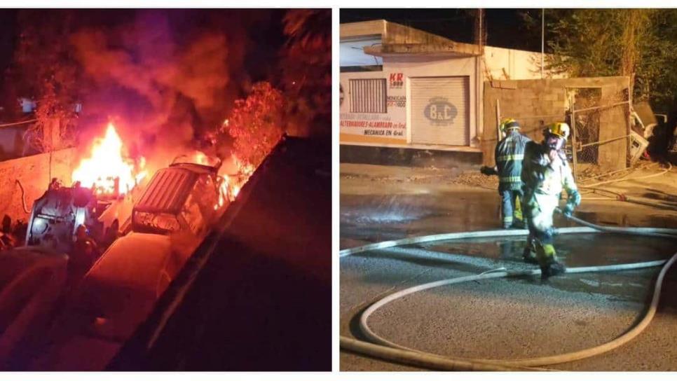 Se incendia un yonke en la colonia Díaz Ordaz en Culiacán Se incendia un yonke en la colonia Díaz Ordaz en Culiacán