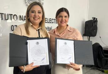 Merary Villegas recibe constancia como diputada federal del distrito 07