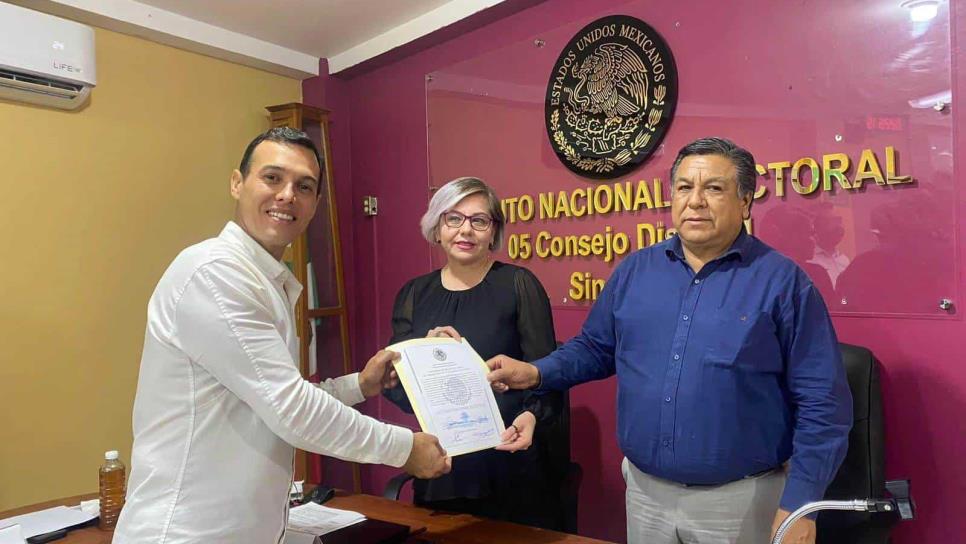 Recibe Jesús Ibarra constancia como Diputado Federal del distrito 5