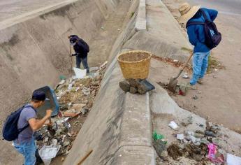 Avanza limpieza de 80 kms de canales pluviales de Mazatlán
