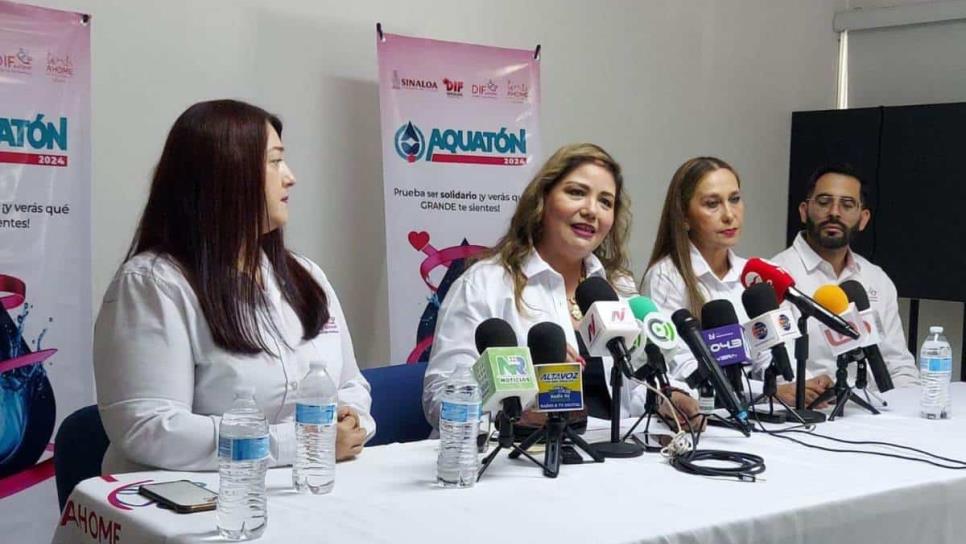 «Aquatón 2024», ya puedes donar agua en DIF Ahome