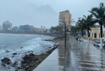 Clima en Mazatlán; más lluvias para la perla del Pacífico este 8 de octubre