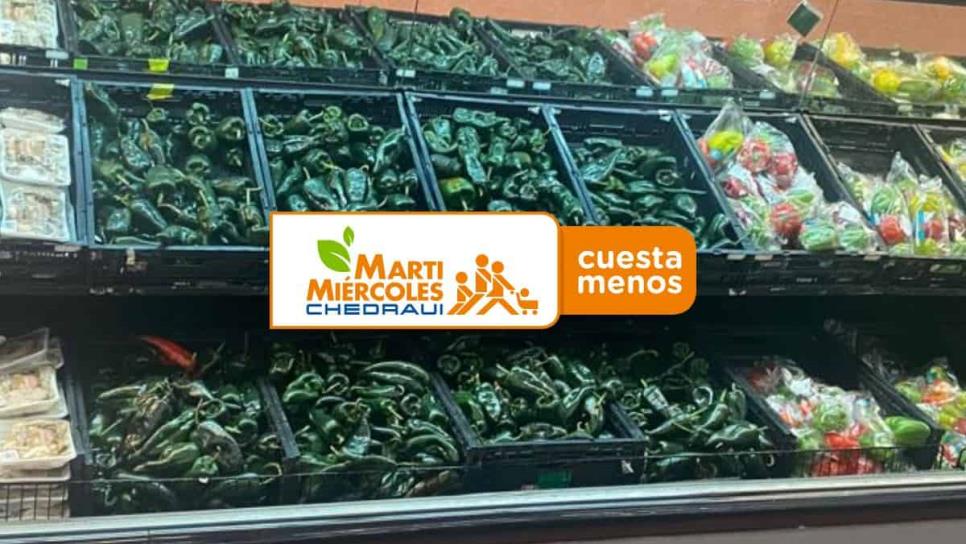 Marti-miércoles Chedraui: Ofertas del 11 y 12 de junio en frutas y verduras