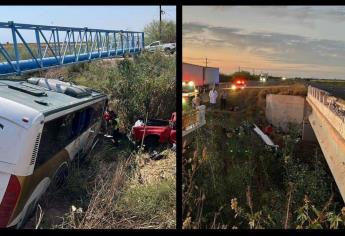 Camionazo ocurrió en el mismo puente donde se mató una familia de Los Mochis hace unos meses