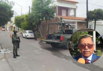 Operativos en Culiacán son Federales; no nos brindan información: Secretario de Seguridad