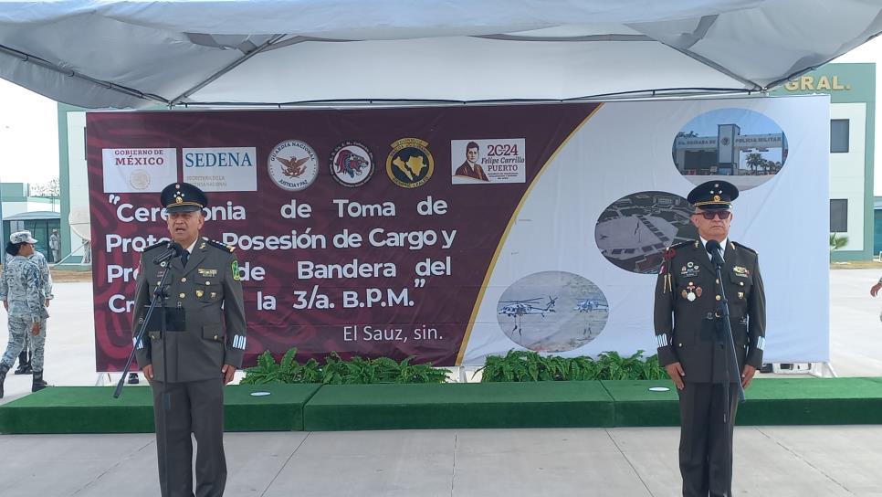 Nombran a Héctor Jiménez como nuevo titular de la Guardia Nacional en Sinaloa