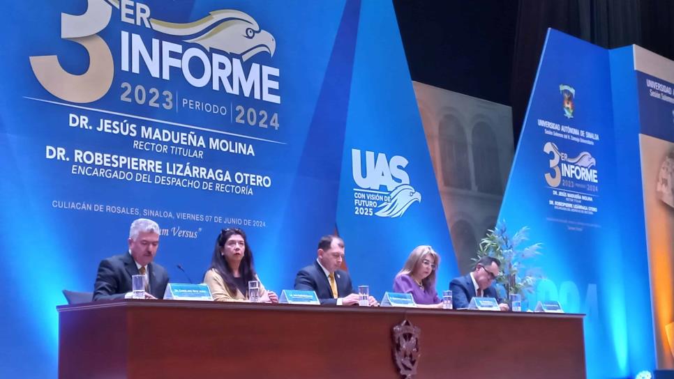 Madueña Molina pagará 2 mdp por participar en Tercer Informe de la UAS