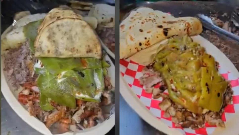 «Rompe trusas», de los tacos o platillos más exóticos de Los Mochis | VIDEO