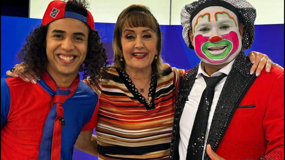 Brincos Dieras le hace el «helicóptero» al camarógrafo del programa de la «Lic. María Julia» | VIDEO 