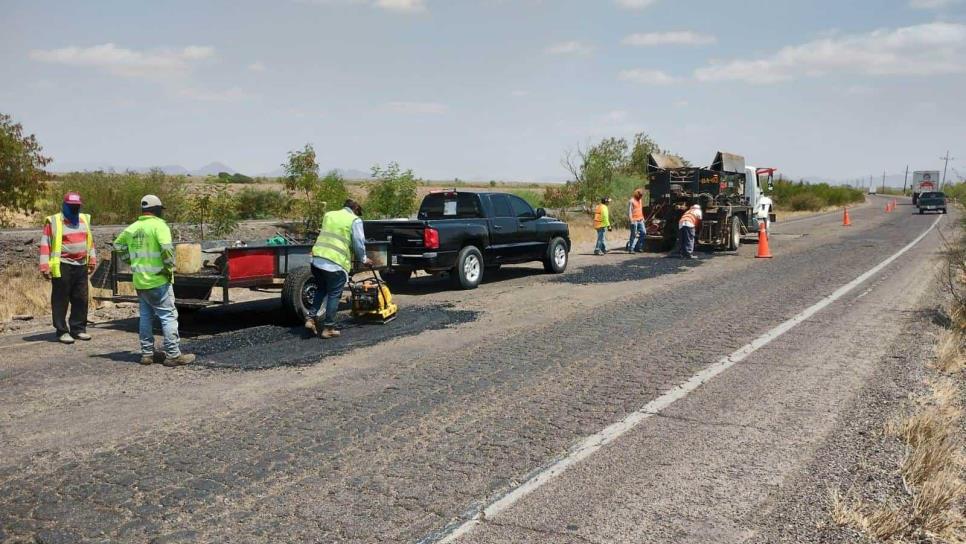 Gobierno del Estado inicia trabajos de rehabilitación de carretera México 15 en El Carrizo