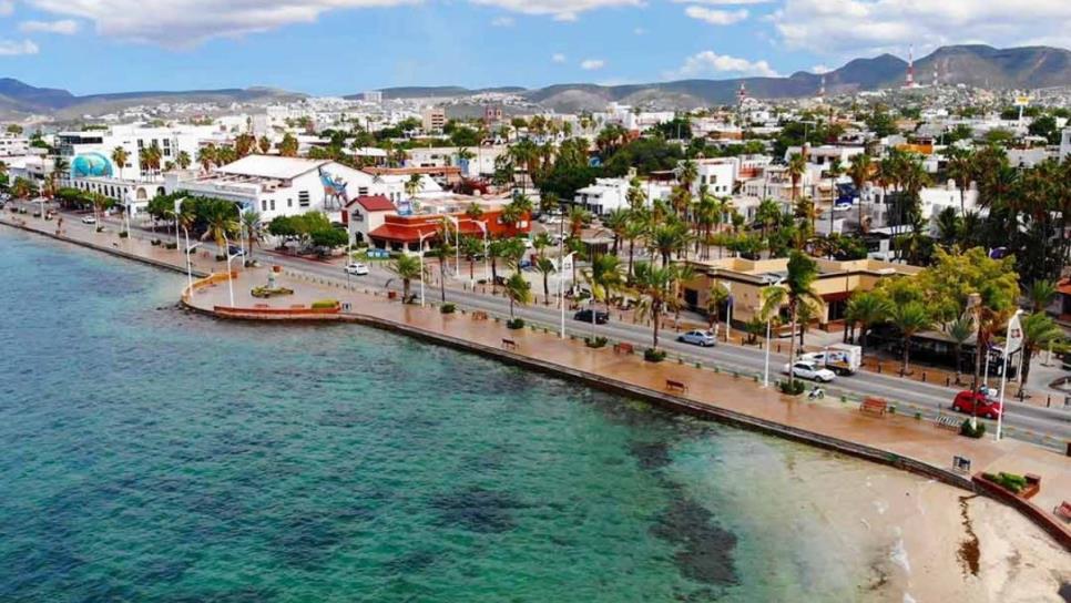 Malecón de La Paz, BCS, uno de los más hermosos de México y está cerca de Sinaloa