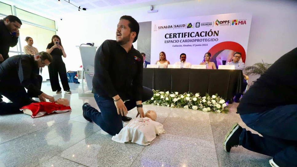 Secretaría de Salud certifica al Instituto MIA como espacio cardioprotegido