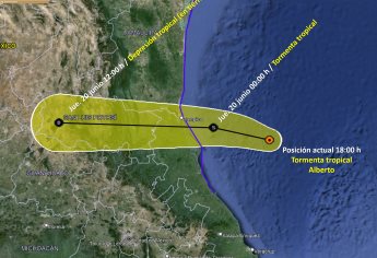 «Alberto» continúa acercándose a las costas de Veracruz