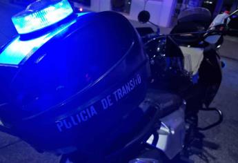 Dos motociclistas resultan heridos al chocar en la sindicatura de Culiacancito 