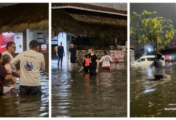 En cuestión de horas, «Alberto» deja a Mazatlán bajo el agua