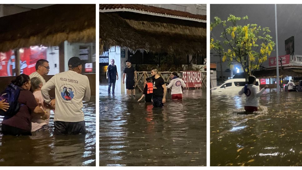 En cuestión de horas, «Alberto» deja a Mazatlán bajo el agua