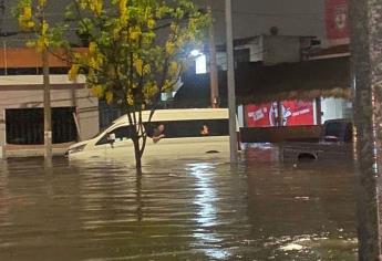 Lluvias en Sinaloa superan los 80 mm en las últimas 24 horas