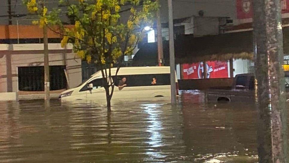 Lluvias en Sinaloa superan los 80 mm en las últimas 24 horas