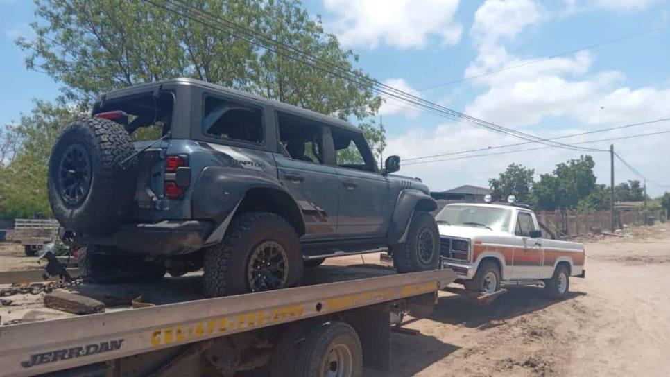 ¡Armas, vehículos y dinero!; Elementos Federales aseguran lo encontrado en balacera de Eldorado