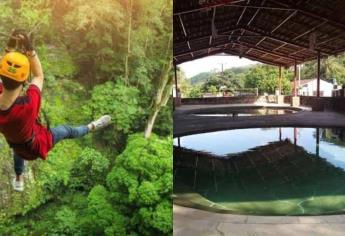 ¡Aguas termales en plena calle! Conoce en qué comunidad se ubican en Mazatlán