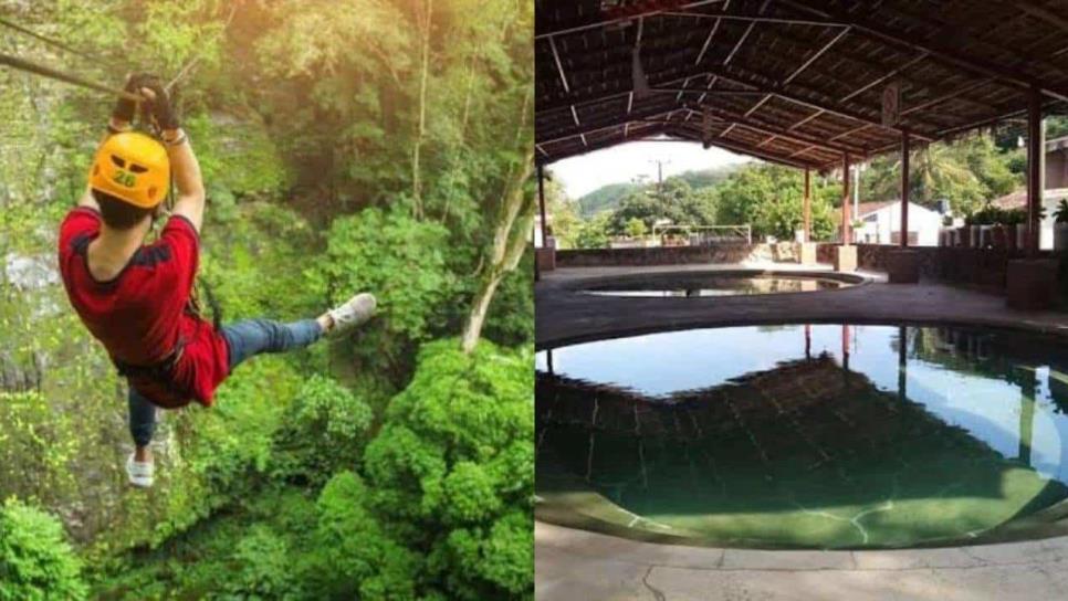 ¡Aguas termales en plena calle! Conoce en qué comunidad se ubican en Mazatlán