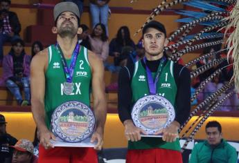 Sinaloenses Susy Torres y Juan Virgen se quedan cerca del pase olímpico en Voleibol 