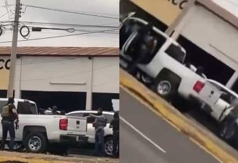 Hombres armados levantan a un hombre cerca del mercado de abastos al sur de Culiacán