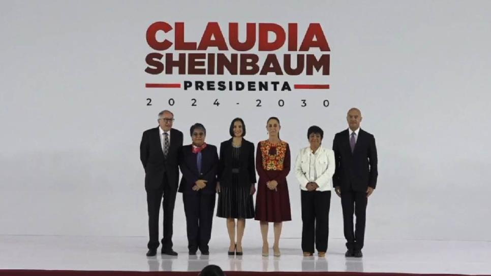 Claudia Sheinbaum presenta la segunda parte de su Gabinete